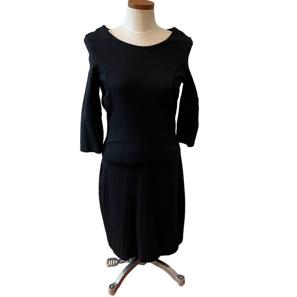 Hugo Boss Essential Knit Work Dress Black - Picture 1 of 6